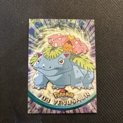 1999 Topps Pokemon TCG Venusaur #03 Non-Holo TV Series 1 - Image 4
