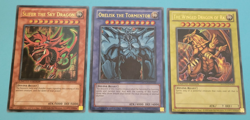 Yugioh Egyptian God Cards Ultra Rare Holos Full Set Slifer, Ra, and Obelisk YGLD - Image 1
