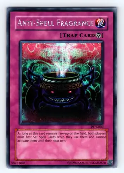 Yugioh Anti-Spell Fragrance PCY-002 Secret Rare - NM 💎 - Image 1