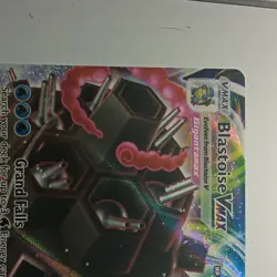 Pokemon TCG Blastoise VMAX SWSH103 Sword & Shield Black Star Promo Full Art NM - Image 3