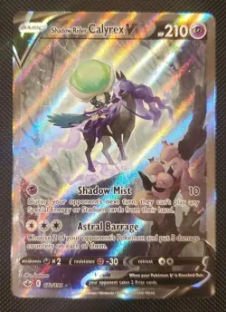 Pokemon TCG - Shadow Rider Calyrex V 172/198 - Chilling Reign - Alternate Art - Image 1