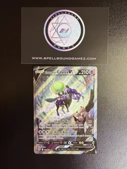 Pokemon TCG Shadow Rider Calyrex V 172/198 Alternate Art SWSH Chilling Reign - Image 1