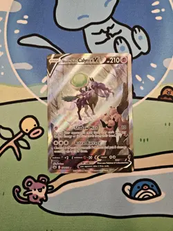 Pokemon TCG: Shadow Rider Calyrex V Alternate Art (172/198) Chilling Reign NM - Image 1