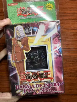 2002 Yu-Gi-Oh! Starter Deck Pegasus Relinquished SDP-001 1st Edition Spanish PSA - Image 2