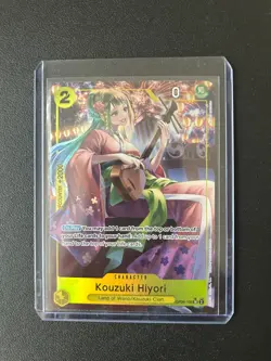 Kouzuki Hiyori (Alternate Art) OP06-106 Wings of the Captain Foil - Image 1
