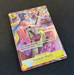 Kouzuki Hiyori (Alternate Art) OP06-106 Wings of the Captain Foil NM - Image 3