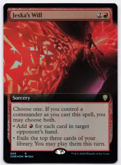 Jeska's Will - Foil - Extended Art - MTG Commander Legends - RareCo - Image 1