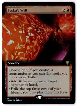 Jeska's Will - Foil - Extended Art - MTG Commander Legends - RareCo - Image 1