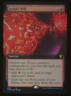 Jeska's Will - Foil - Extended Art - MTG Commander Legends - RareCo - Image 1