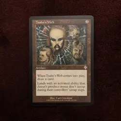 MTG Tsabo's Web Invasion Regular Rare Card 317/350 NM Never Played Condition X1 - Image 1