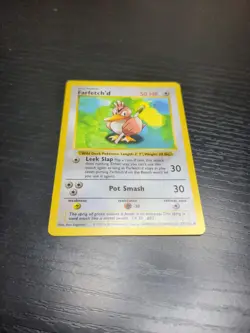 Farfetch'd Shadowless Base Set 27/102 Unlimited Pokemon TCG Uncommon - Image 1