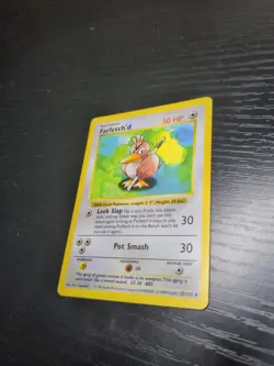 Farfetch'd Shadowless Base Set 27/102 Unlimited Pokemon TCG Uncommon - Image 2