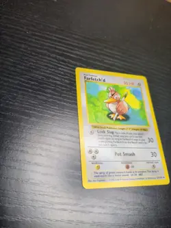 Farfetch'd Shadowless Base Set 27/102 Unlimited Pokemon TCG Uncommon - Image 3
