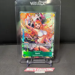 One Piece Nami OP14-031 SR Alt Art The Azure Sea’s Seven English NM - Image 5