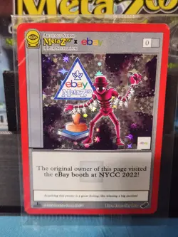 NEW! MetaZoo Seance x eBay Holo Promo Card New Sealed 2022 NYCC Exclusive NM/M - Image 1