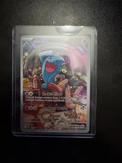 Team Rocket's Wobbuffet 203 Sv: Scarlet & Violet Promo Cards Holo - Image 1
