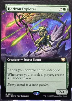 Horizon Explorer #35 Commander: Edge of Eternities Extended Art Regular Rare - Image 1