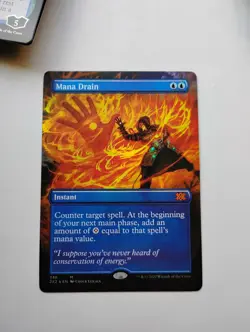 Mana Drain (Borderless) Double Masters 2022 Foil - Image 1