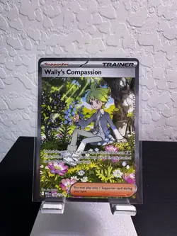 Wally's Compassion 186/132 Pokemon Mega Evolution NM - Image 1