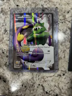Tornadus & Thundurus Full Art Lot 97/98 & 98/98 Pokemon Black & White LP - Image 1