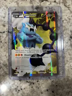 Tornadus & Thundurus Full Art Lot 97/98 & 98/98 Pokemon Black & White LP - Image 4