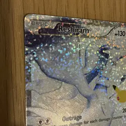 PACK FRESH Reshiram Holo 113/114 Pokemon Celebrations Classic Collection J - Image 3