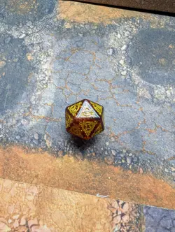 Magic the Gathering MTG Lord of the Rings LOR Oversized Spindown Die Dice D20 - Image 1