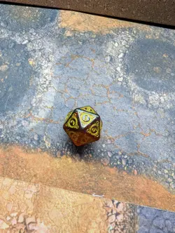 Magic the Gathering MTG Lord of the Rings LOR Oversized Spindown Die Dice D20 - Image 2