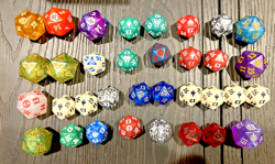 MTG Magic The Gathering Spindown D20 Life Counter Dice - Small & Oversized - Image 1