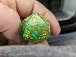 MTG Lord of the Rings Tales of Middle-Earth Oversized Spindown D20 Dice Magic - Image 2
