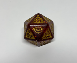 Magic: The Gathering Oversized Spindown Dice D20-Lord of the Rings - Image 1