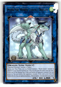 Imduk the World Chalice Dragon MP18-EN066 Rare 2018 Mega-Tins Mega Pack LP - Image 1