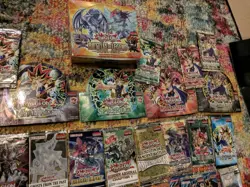 YU-GI-OH Miscellaneous EMPTY Packs/Booster Box + Playmats/Instruction Booklets - Image 3
