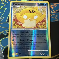 Pokemon TCG Psyduck Platinum 87/127 Reverse Holo Common 2009 - LP - Image 1