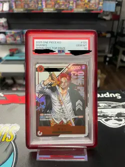 Serial Shanks OP01-120 Flagship Battle 2025 Promo One Piece KOREAN PSA10 /200 - Image 1