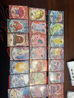 Pokemon Topps TV Animation Edition Lot - Image 1