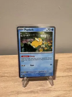 Pokemon TCG Mega Evolutions Black Star Promo Psyduck MEP 007 Near Mint - Image 1