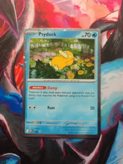 Pokemon TCG Psyduck Black Star Promo Mega Evolutions Card MEP 007 - Image 1