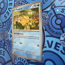 Pokemon TCG Mega Evolutions 007 Psyduck Black Star Promo - Image 3