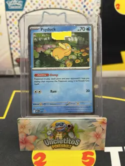 Pokemon TCG Psyduck MEP 007 Mega Evolutions Cosmos Holo Black Star Promo NM - Image 1