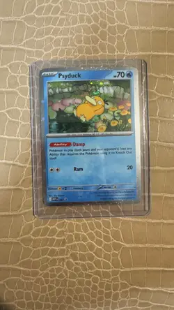 Pokemon TCG Psyduck MEP 007 Black Star Promo Holo Mega Evolutions Near Mint card - Image 4