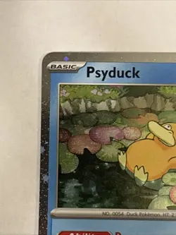 Pokemon TCG Psyduck Mega Evolutions Black Star Promo 007 Near Mint - Image 2