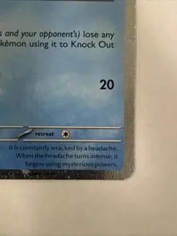 Pokemon TCG Psyduck Mega Evolutions Black Star Promo 007 Near Mint - Image 4