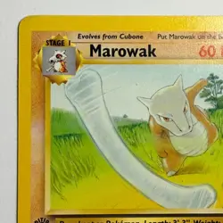 Pokemon TCG Marowak Jungle 39/64 WOTC Vintage 1999 1st Edition - Image 3