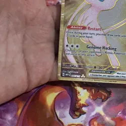 Mew ex 205/165 Metal Gold S&V 151 UPC Promo Pokemon Card NM - Image 3