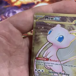 Mew ex 205/165 Metal Gold S&V 151 UPC Promo Pokemon Card NM - Image 5