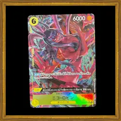 ONE PIECE Nico Robin (Alt Art) OP09-107 R Emperors in the New World Japanese NM - Image 1