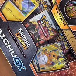 Shining Legends Raichu GX Special Collection Box - Pokemon TCG FREE SHIPPING - Image 2