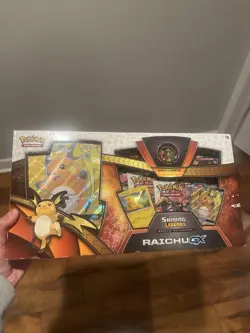 Pokemon Shining Legends Raichu GX Special Collection Box Sealed - Image 1