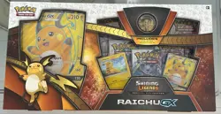 Sealed Pokemon Shining Legends Raichu GX Special Collection Box FREE SHIPPING - Image 1